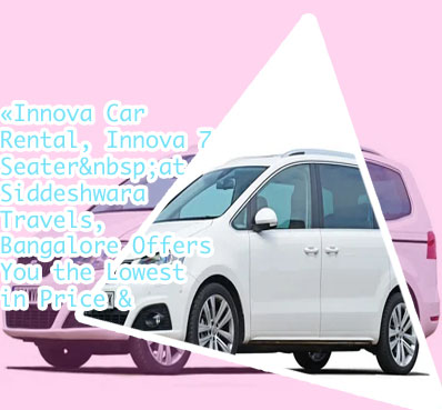 7 seater car rental
