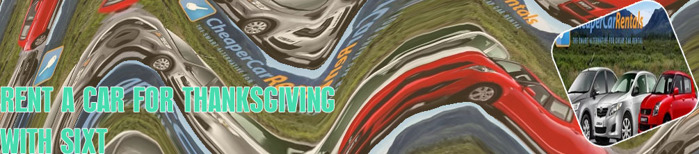 Cheap car rental for thanksgiving