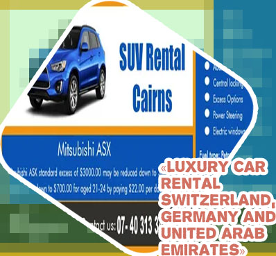 Private suv rental
