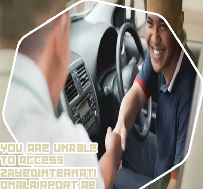 Rental car pickup and drop off in different cities in the United Arab
