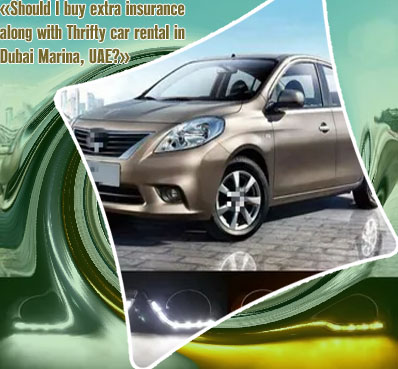 Thrifty long term car rental in the UAE